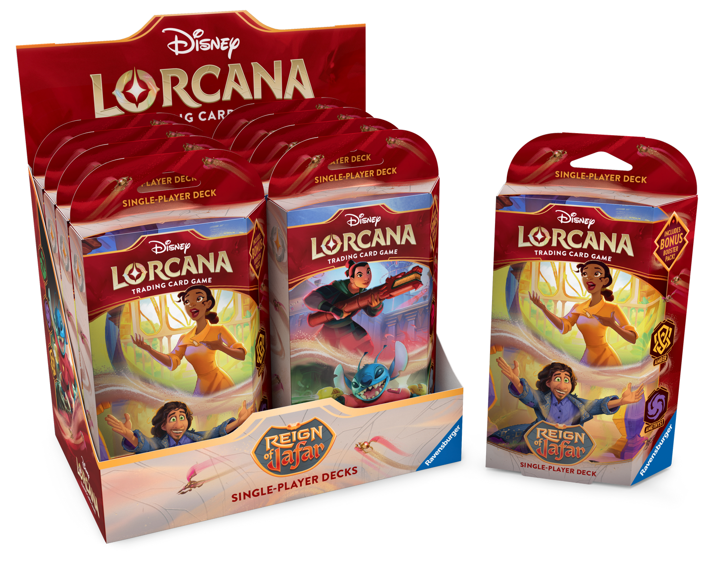 Lorcana: Reign of Jafar: Starter Deck Display