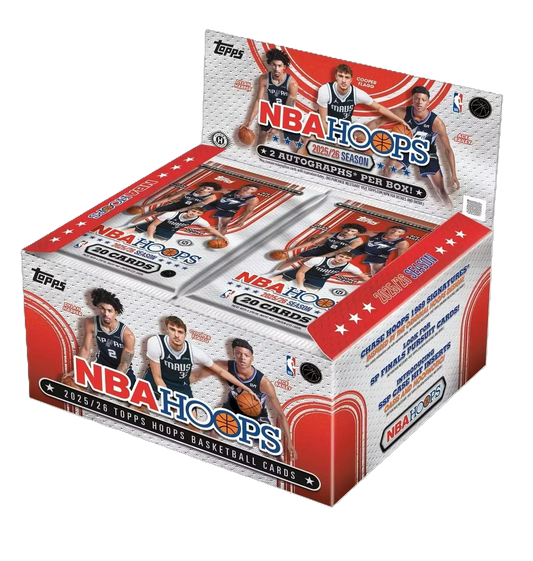 2025/26 Topps NBA Hoops Basketball Jumbo Box