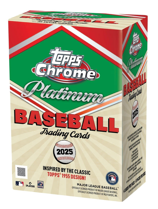 2025 Topps Chrome Platinum Baseball Blaster Box