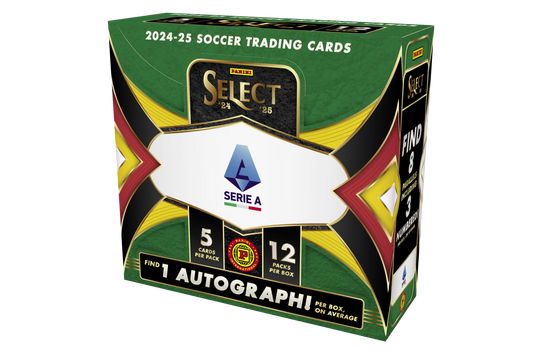 2024/25 Panini Select Serie A Soccer International Hobby Box