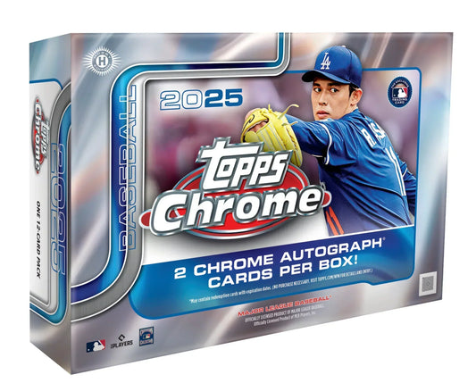 2025 Topps Chrome Baseball Breaker's Delight 6 Box Case