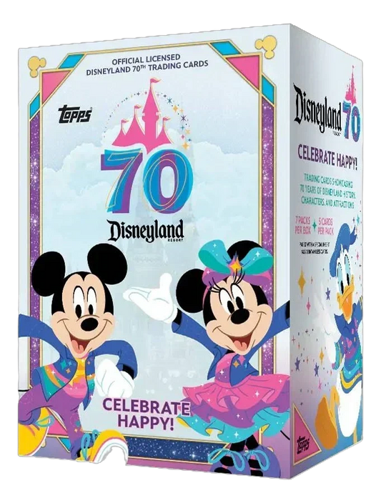 2025 Topps Disneyland 70th Anniversary Blaster Box