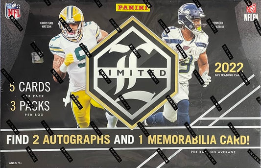 2022 Panini Limited Football Hobby Box
