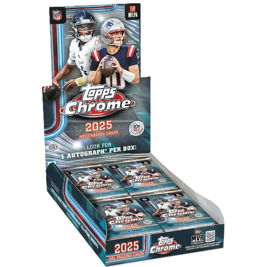 2025 Topps Chrome Football Hobby Pack