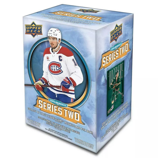 2025/26 Upper Deck Series 2 Hockey Blaster Box