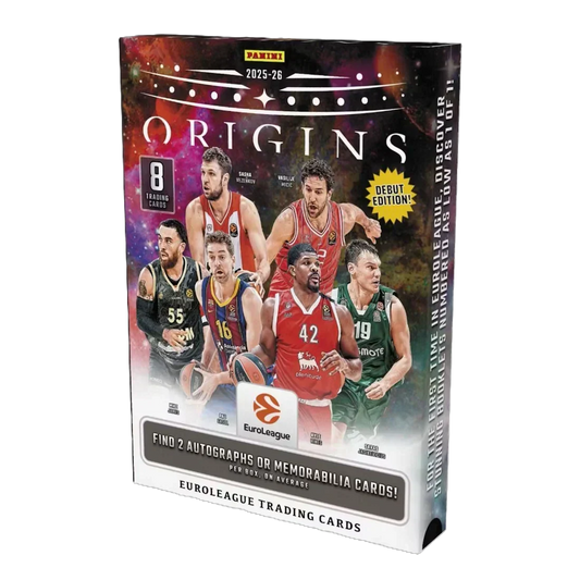 2025/26 Panini Origins EuroLeague Basketball Hobby Box