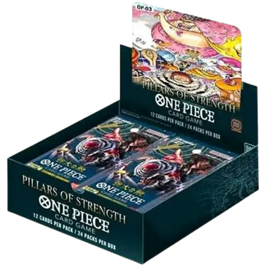 One Piece: Pillars of Strength Booster Box - Pillars of Strength (OP03)
