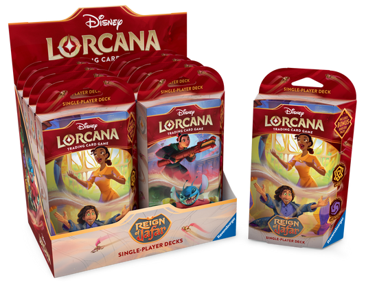 Lorcana: Reign of Jafar:  Starter Deck Display