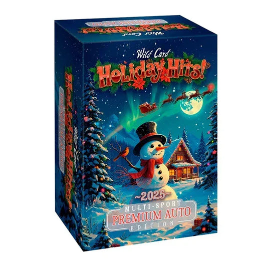 2025 Wild Card Holiday Hits Multi Sport Premium Auto Edition Box