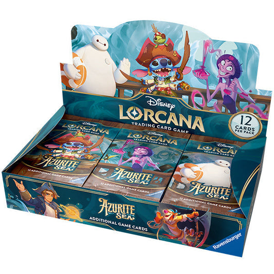 Lorcana TCG: Azurite Sea: Booster Box (24Ct)