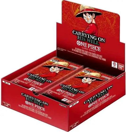 One Piece Tcg: Carrying On His Will Booster Box (Op-13)