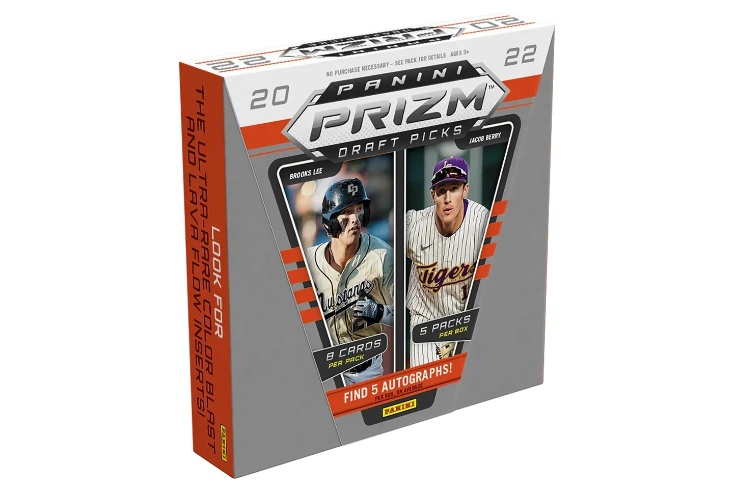 2022 Panini Prizm Collegiate Draft Picks Baseball Hobby Box
