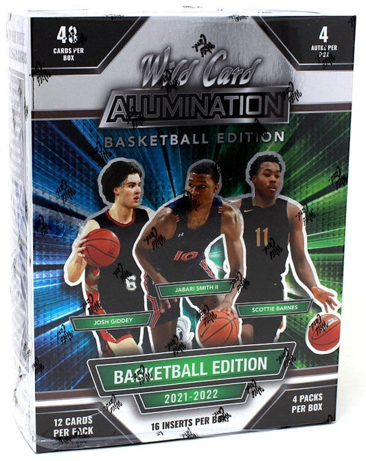 2022 Wild Card Alumination Basketball Box